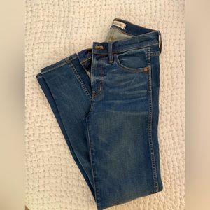 Madewell 9” high-rise skinny jeans